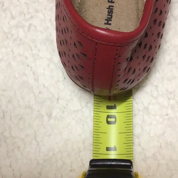 RED HUSH PUPPIE FLATS  7 - Picture 8 of 8